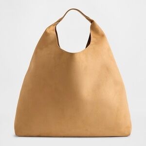 🆕- GAP- Vegan Suede Slouchy Shoulder Bag. Color: Honey